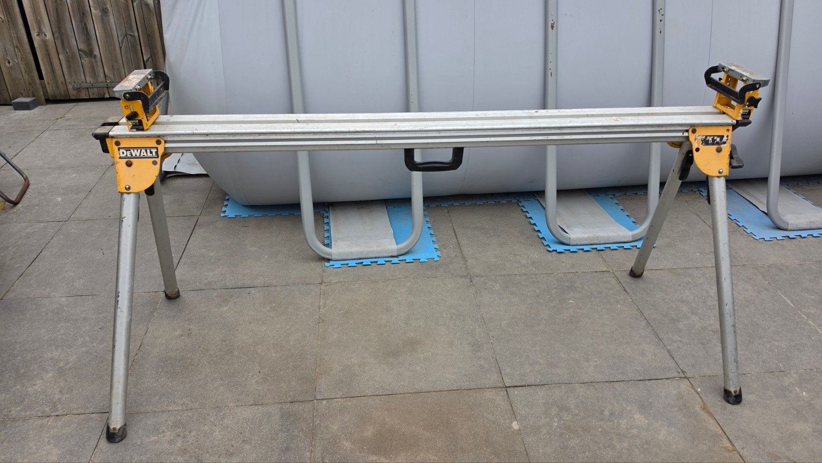 DeWalt zaagtafel onderstel DE7230-XJ, Ophalen, Gebruikt, 170 cm of meer, Inklapbaar