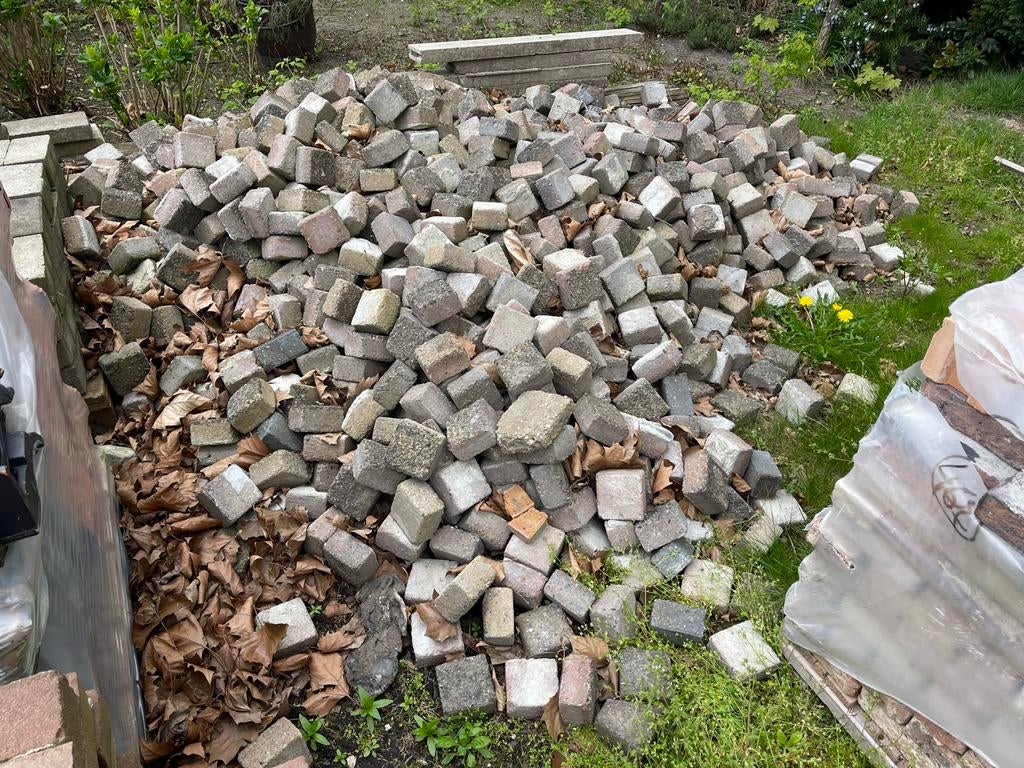 Gratis af te halen: Gebruikte kinderkoppen (grind), Ophalen, Gebruikt, Overige typen, 10 m² of meer