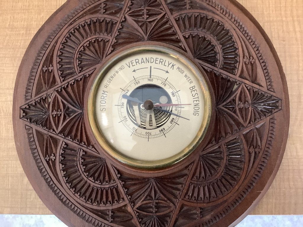 Mooie handgemaakte barometer, Audio, Tv en Foto, Ophalen, Gebruikt, Barometer