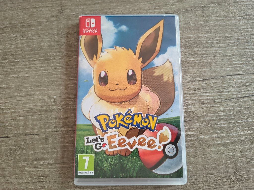 Pokemon: Let's go Evee voor Nintendo Switch, Spelcomputers en Games, Games | Nintendo Switch, 2 spelers, Eén computer, Zo goed als nieuw