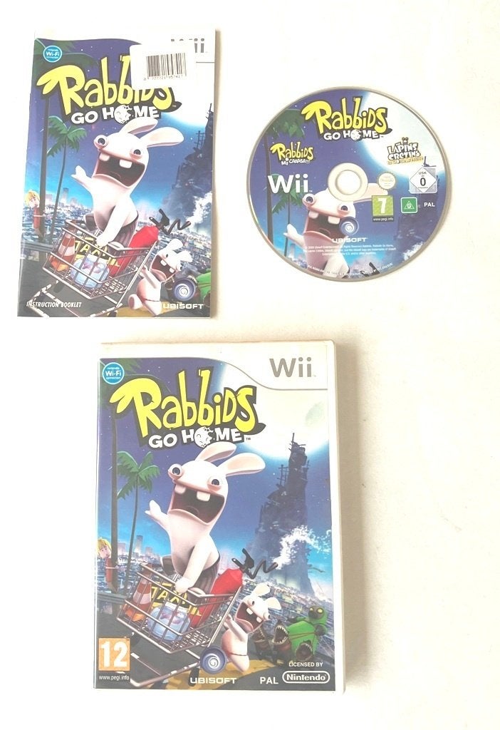 Rabbids go home (Wii)., Ophalen of Verzenden, Zo goed als nieuw, Avontuur en Actie, Vanaf 7 jaar