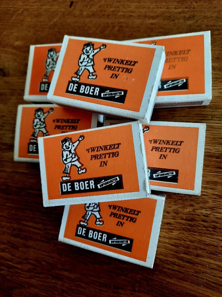 Luciferdoosje(s) nieuw vintage van super de Boer verzamelen, Verzamelen, Ophalen of Verzenden, Nieuw, Gebruiksvoorwerp