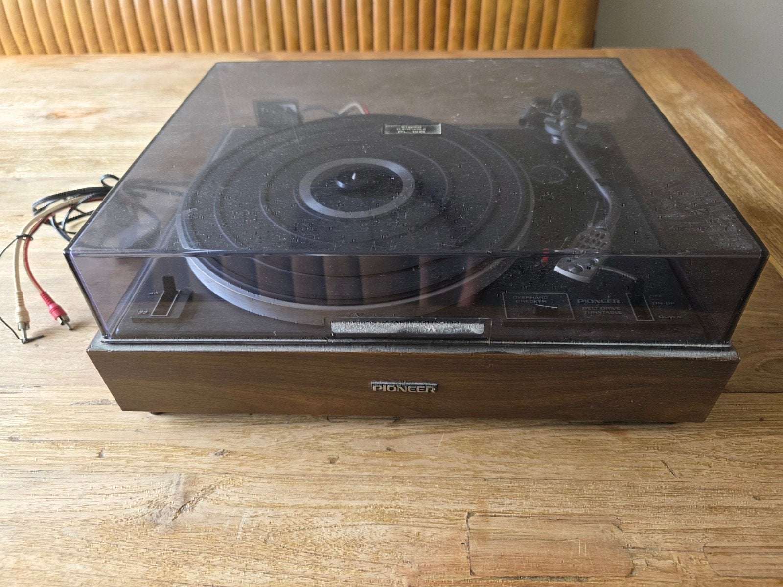 Vintage Pioneer Platenspeler - Klassiek Geluid, Ophalen of Verzenden, Gebruikt, Platenspeler, Pioneer