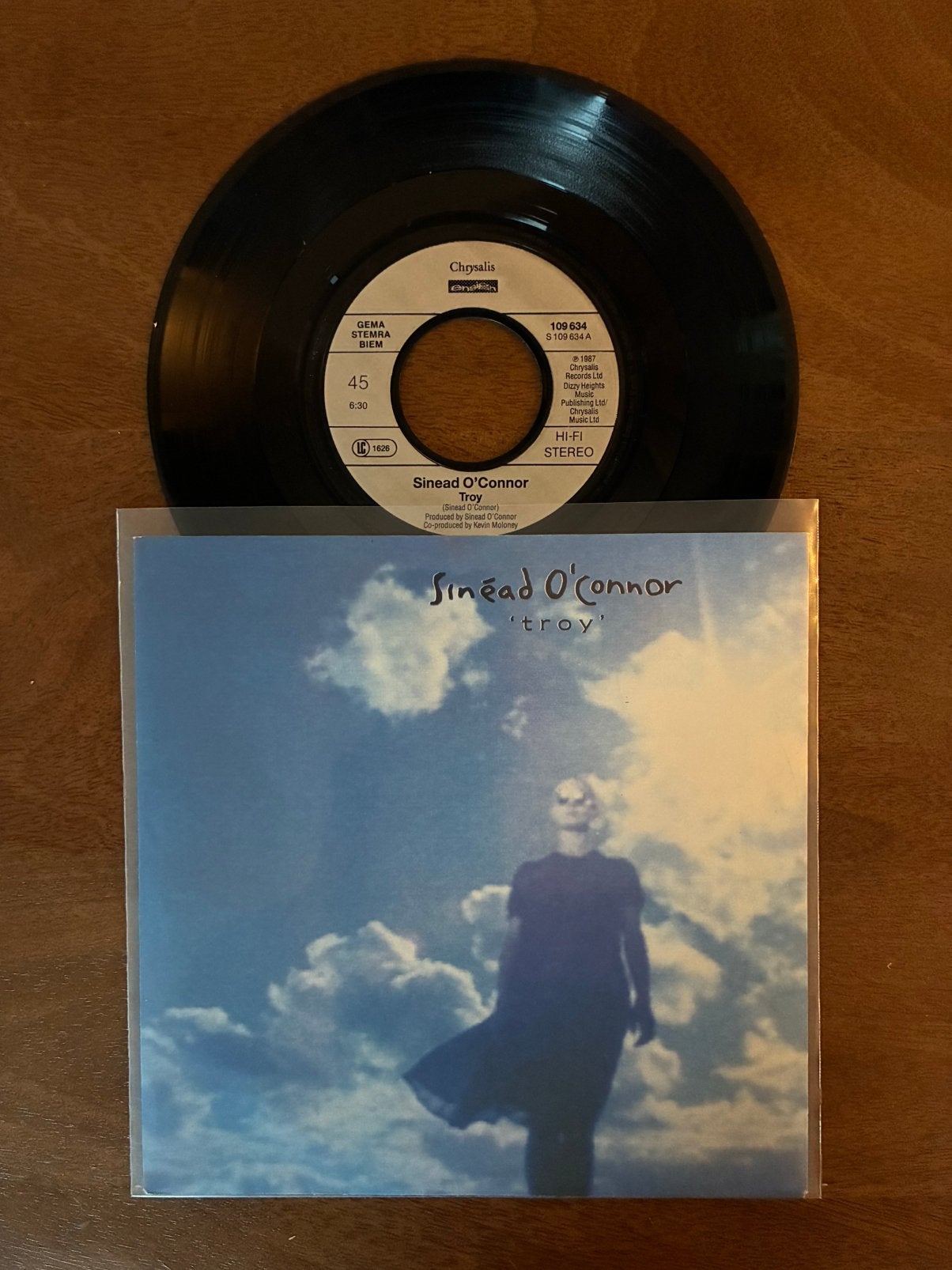 Sinead - O’Connor - Troy, Ophalen of Verzenden, 7 inch