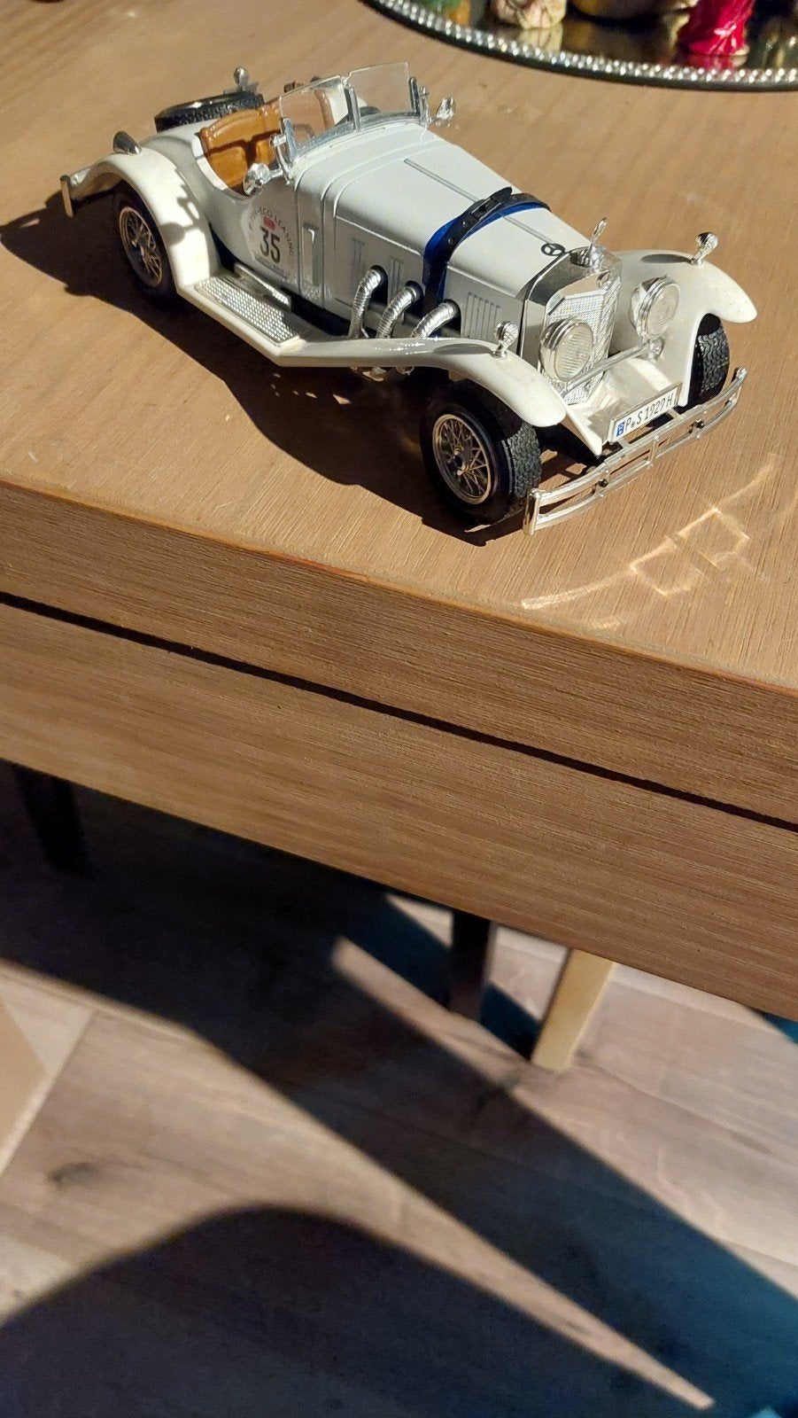 Mercedes-Benz SSK modelauto - Klassieke sportwagen, Ophalen, Zo goed als nieuw, Auto, Maisto