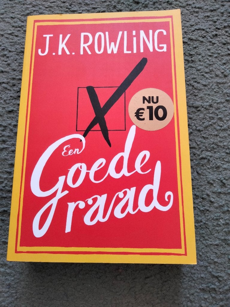 Een Goede Raad - J.K. Rowling (nu €10), Boeken, J.K. Rowling, Overige, Ophalen, Gelezen