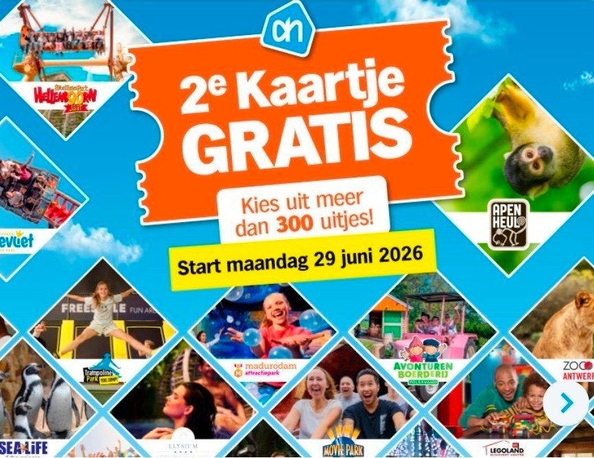Albert Heijn uitjes zegels gezocht, Albert Heijn, Ophalen