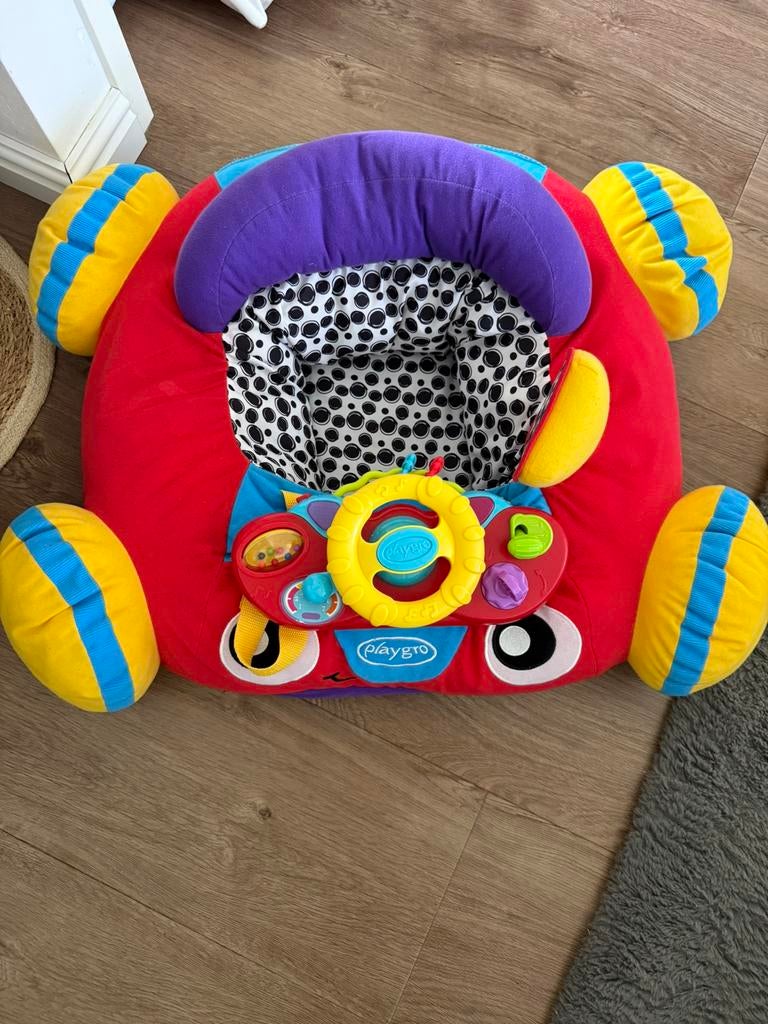 Zitkussen baby playgro comfy car, Ophalen of Verzenden, Zo goed als nieuw, Overige typen