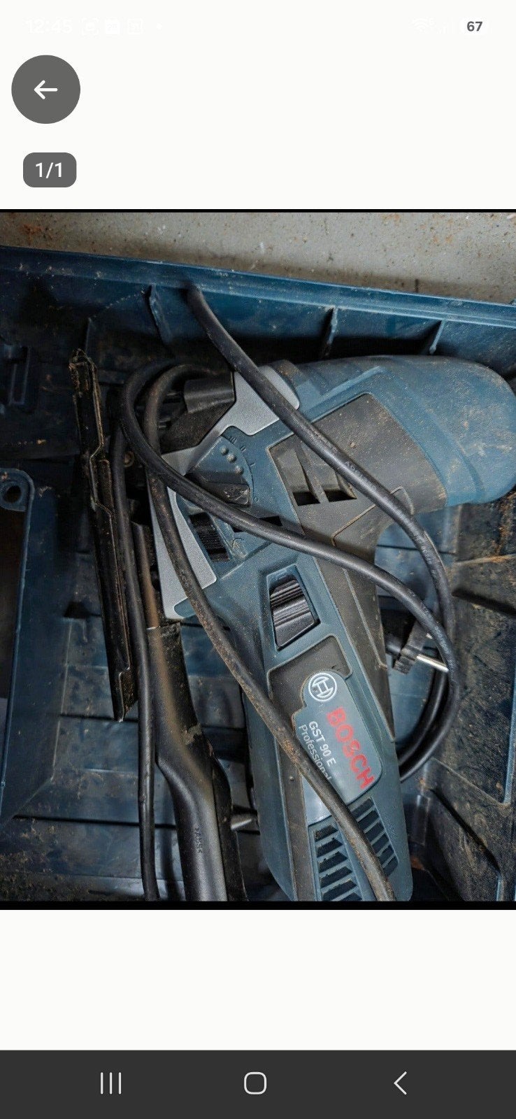 Bosch GST 90E, Ophalen, Gebruikt, Decoupeerzaag, 600 tot 1200 watt