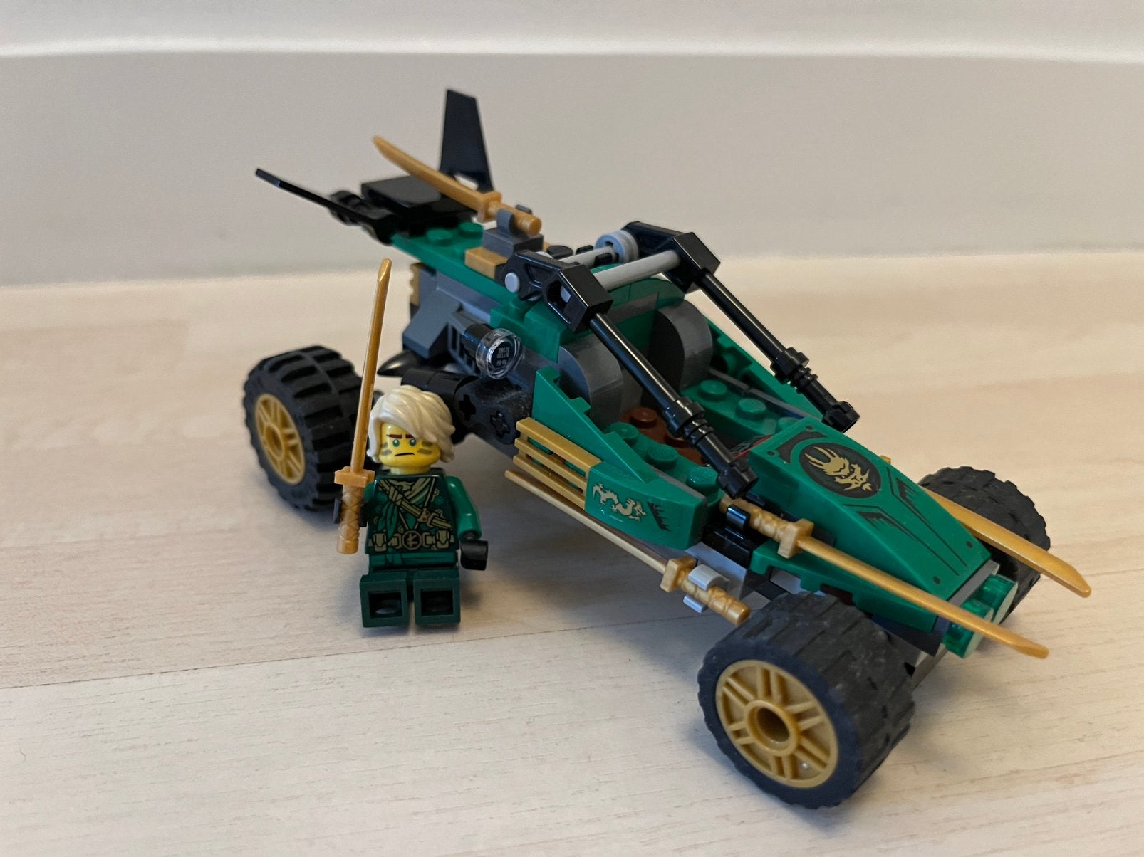 LEGO Ninjago 71700 Jungle Raider met Lloyd Minifiguur, Ophalen, Gebruikt, Lego, Compleet