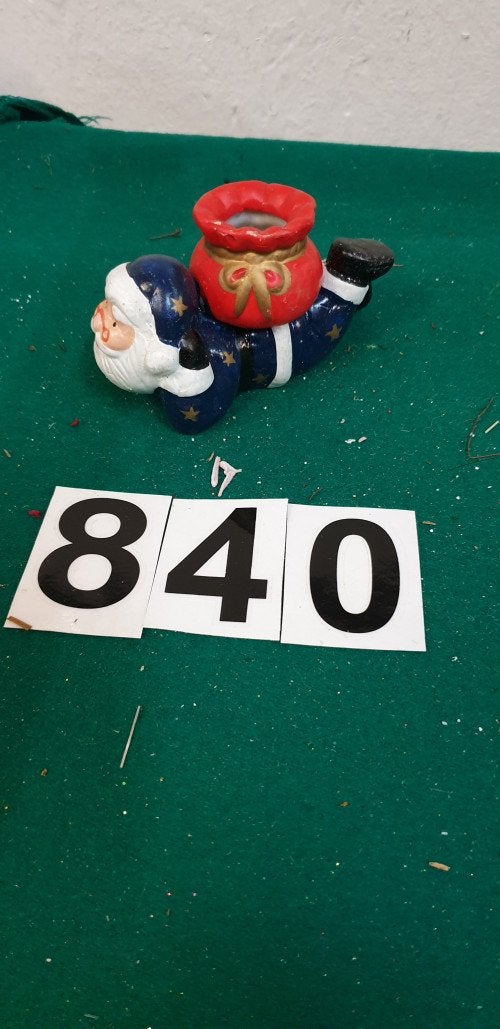 840 ]  kerstman beeld met cadeau zak, Diversen, Ophalen of Verzenden, 'T Olde Gre-j, Info@toldegrej.nl, Endepoelstraat 20f Didam
