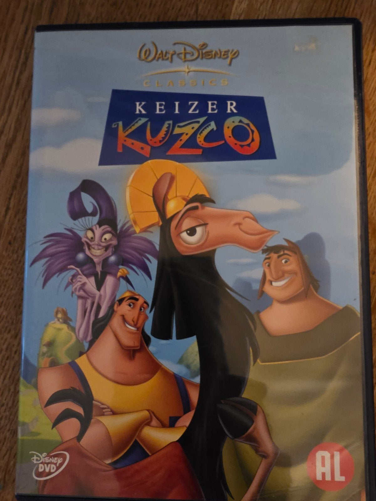 Disney keizer kuzco, Alle leeftijden, Ophalen of Verzenden, Zo goed als nieuw, Amerikaans