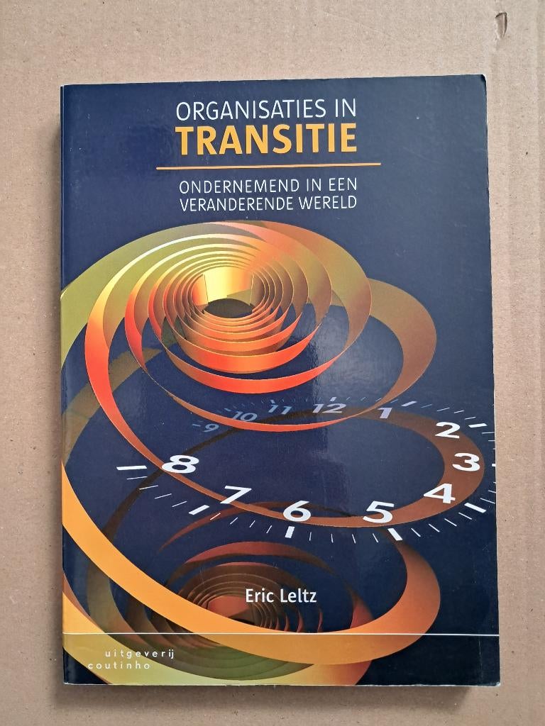 Studieboek Organisaties transitie, Ophalen of Verzenden, Gamma, Zo goed als nieuw, HBO