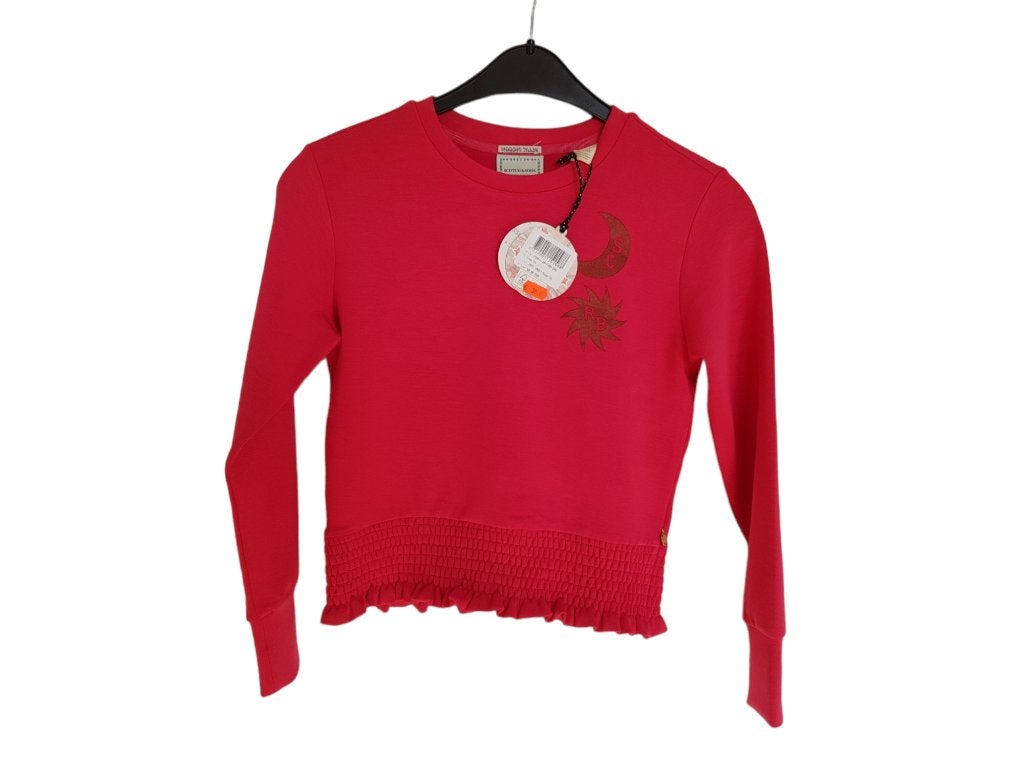 Prachtige gloednieuwe SCOTCH R'BELLE sweater roze mt 12/152., Kinderen en Baby's, Kinderkleding | Maat 152, Trui of Vest, Nieuw