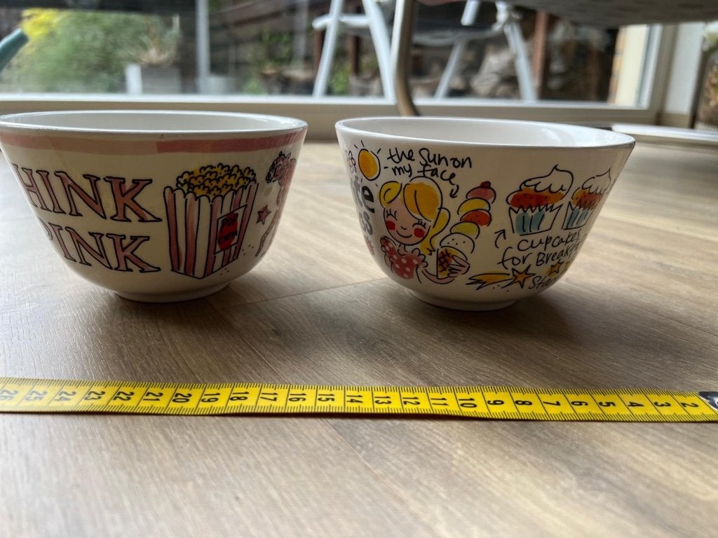 2 schaaltjes van blond amsterdam, Ophalen of Verzenden, Overige stijlen, Aardewerk, Blond Amsterdam