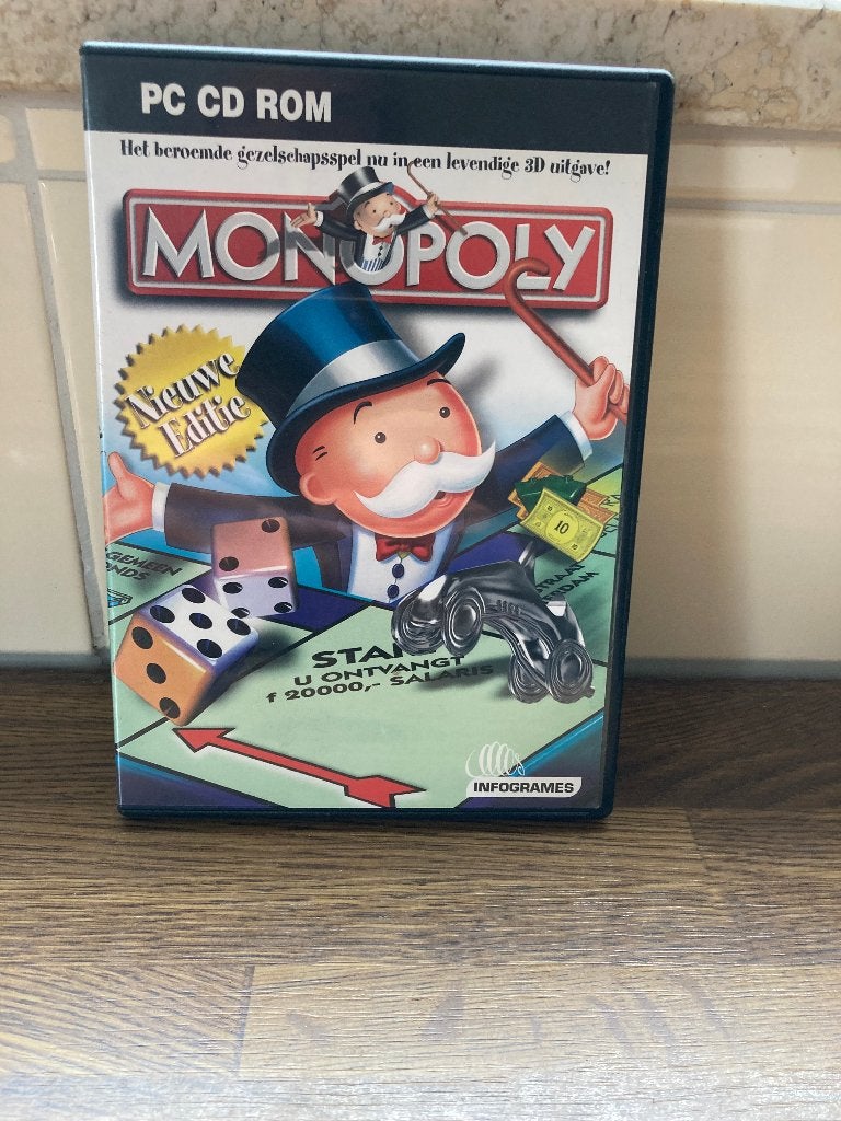 monopoly, Spelcomputers en Games, Puzzel en Educatief, Ophalen of Verzenden, Zo goed als nieuw, 3 spelers of meer