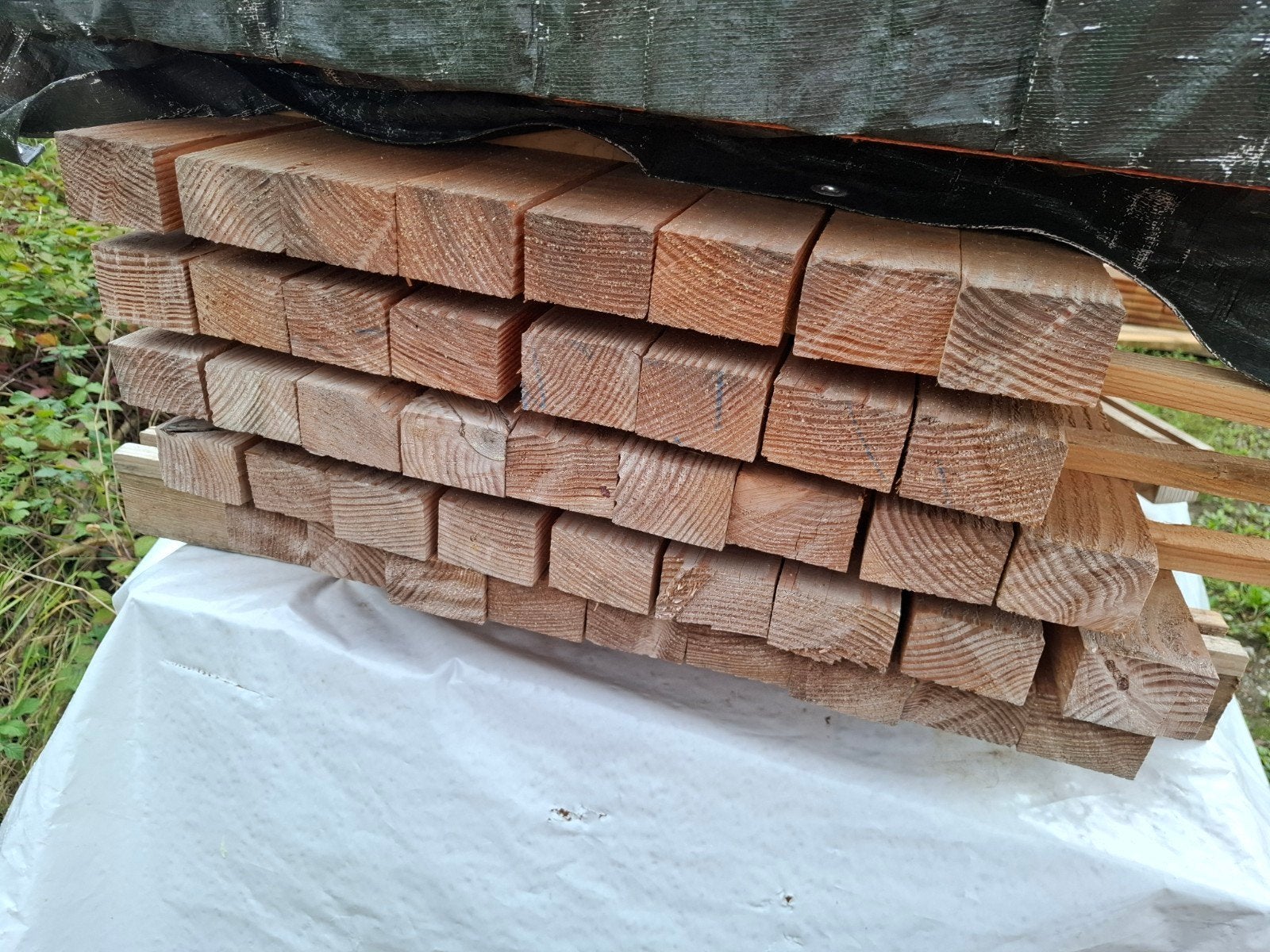 Douglas regels balken 5x7.5x400 cm bezorgen mogelijk, Ophalen, Nieuw, 250 cm of meer, Balken