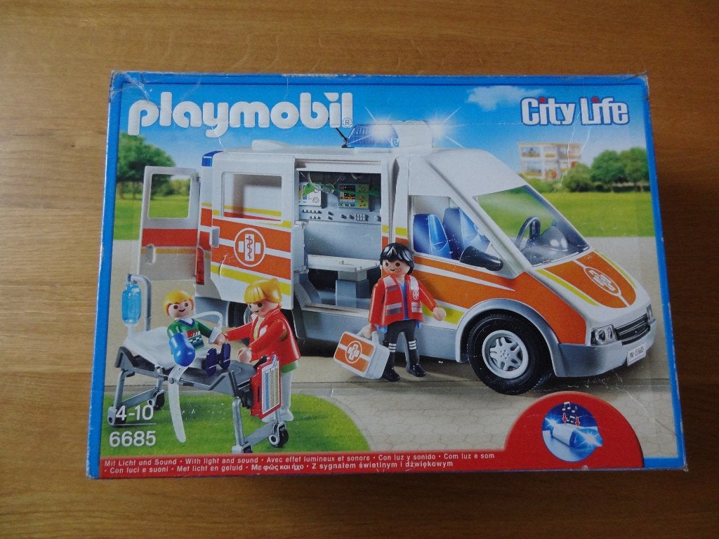 playmobil ambulance auto, Ophalen
