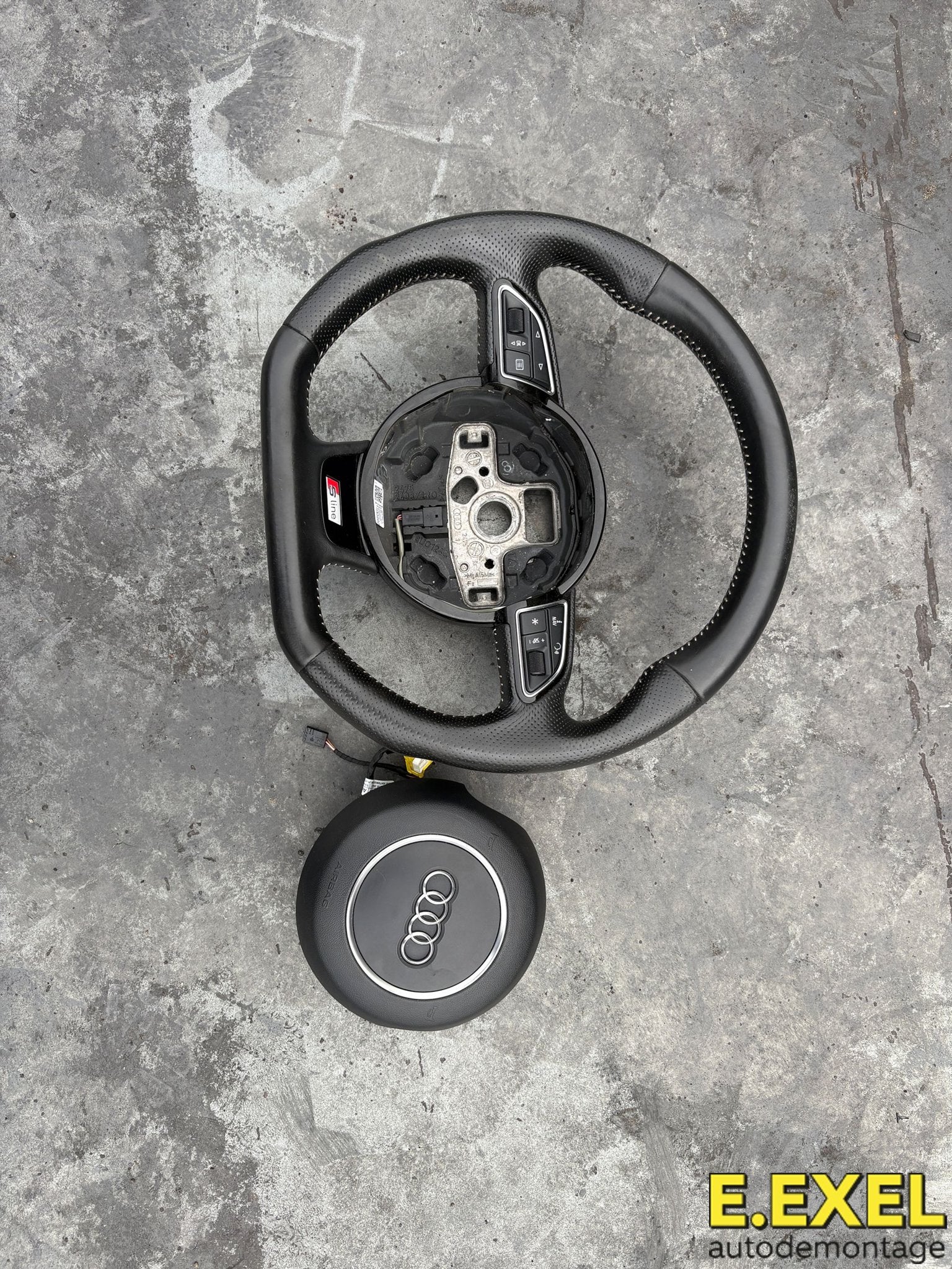 S Sport Stuurwiel inclusief Airbag Audi A3 8V0419091R, Gebruikt, -, -, -