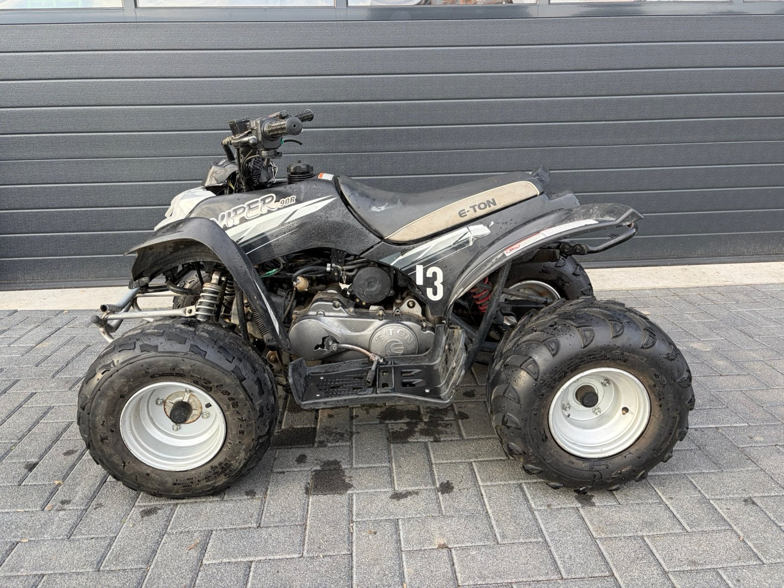 E-ton Viper 90cc 4 takt Kinderquad Quad, 1 cilinder, 90 cc, 11 kW of minder