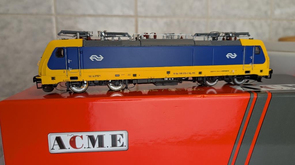 ACME 90208 Br186 Traxx NS DC OVP, Overige merken, Analoog, Ophalen of Verzenden, Zo goed als nieuw