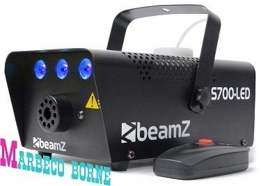 Rookmachine Ice effect, Smoke machine blauwe Leds, Info@marbeco.com, Rookmachine, Nieuw, BeamZ