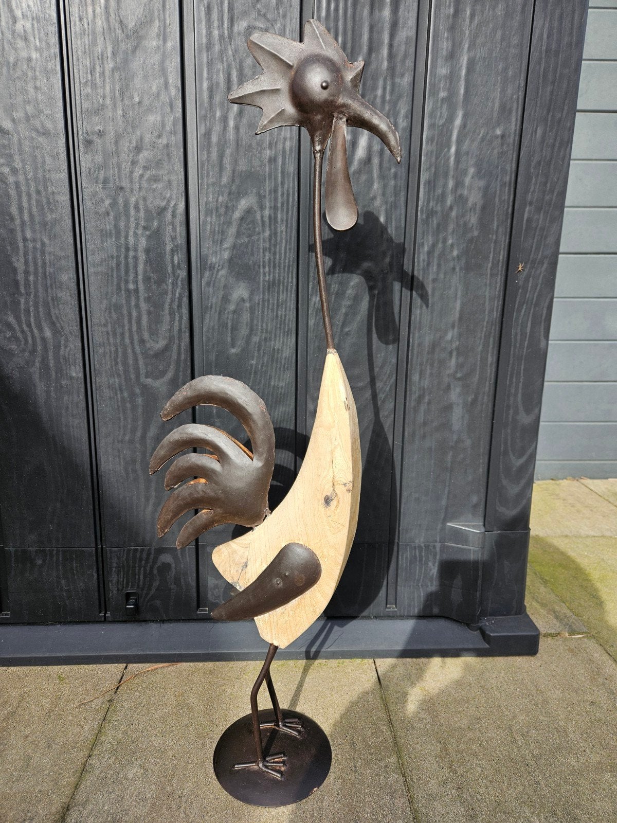 Decoratieve haan, Huis en Inrichting, Woonaccessoires | Overige, Metaal, Ophalen of Verzenden