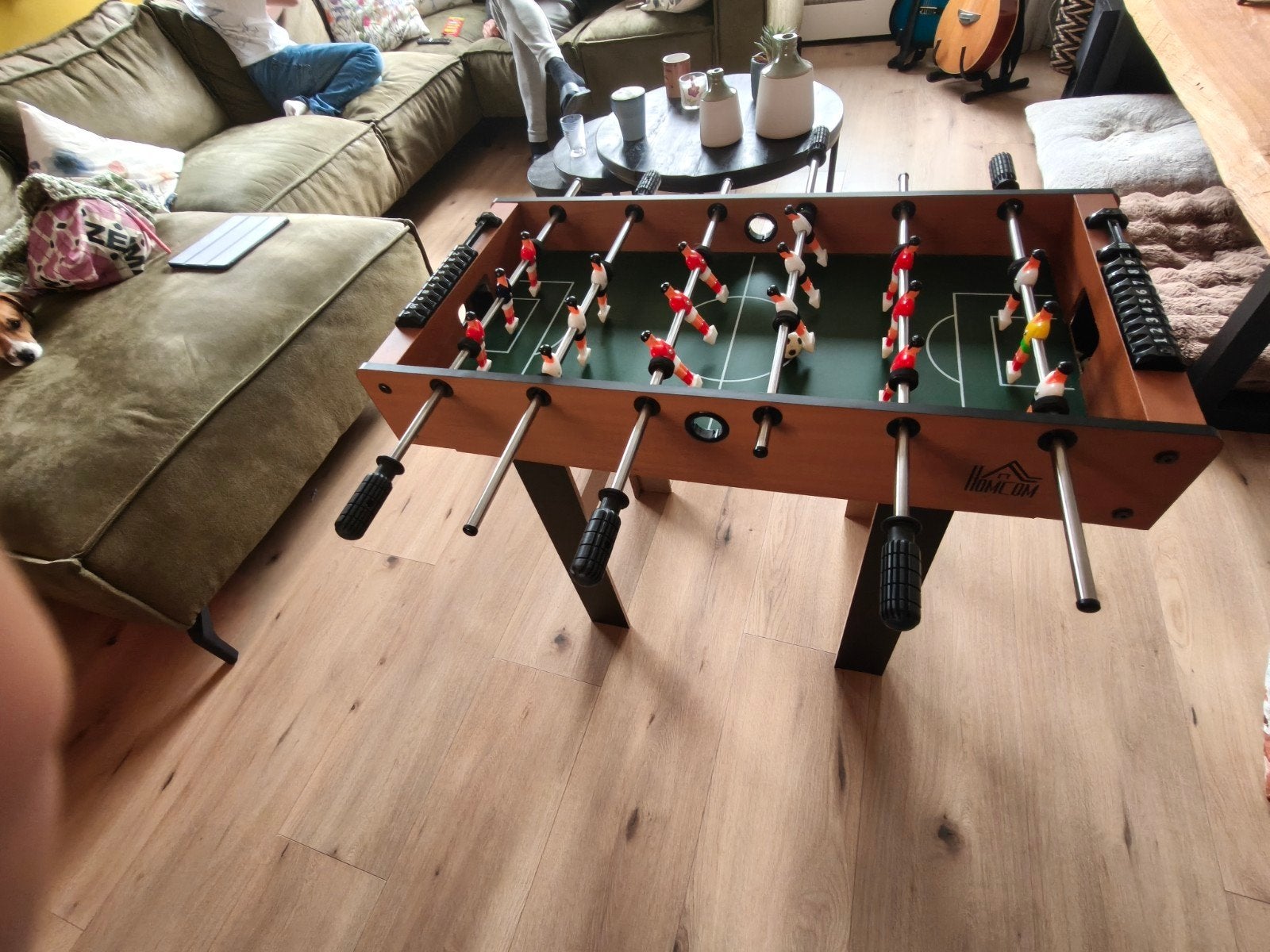 4-in-1 Speeltafel: Voetbal, Pool, Airhockey, Tafeltennis, Ophalen, Gebruikt