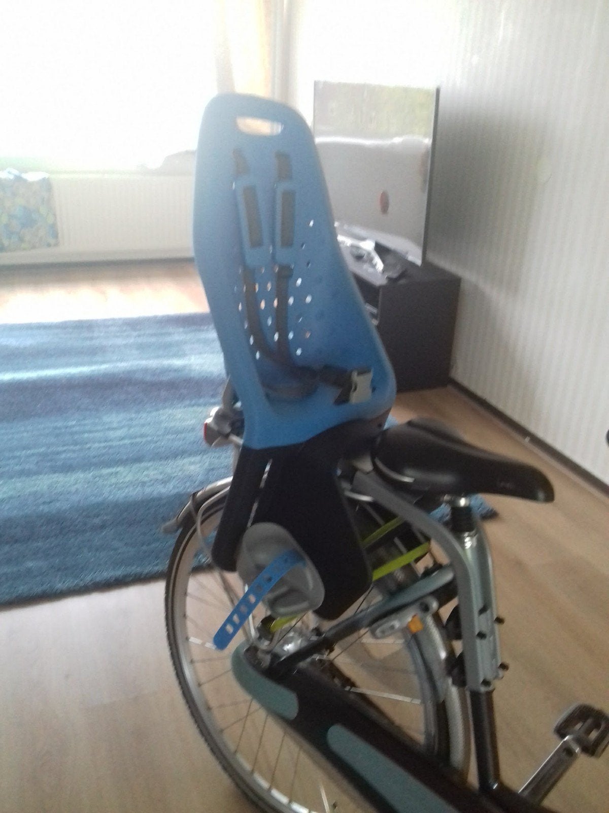 Bobike fietszitje (achter) met sleutels, Ophalen, Gebruikt, Achterzitje, Bobike