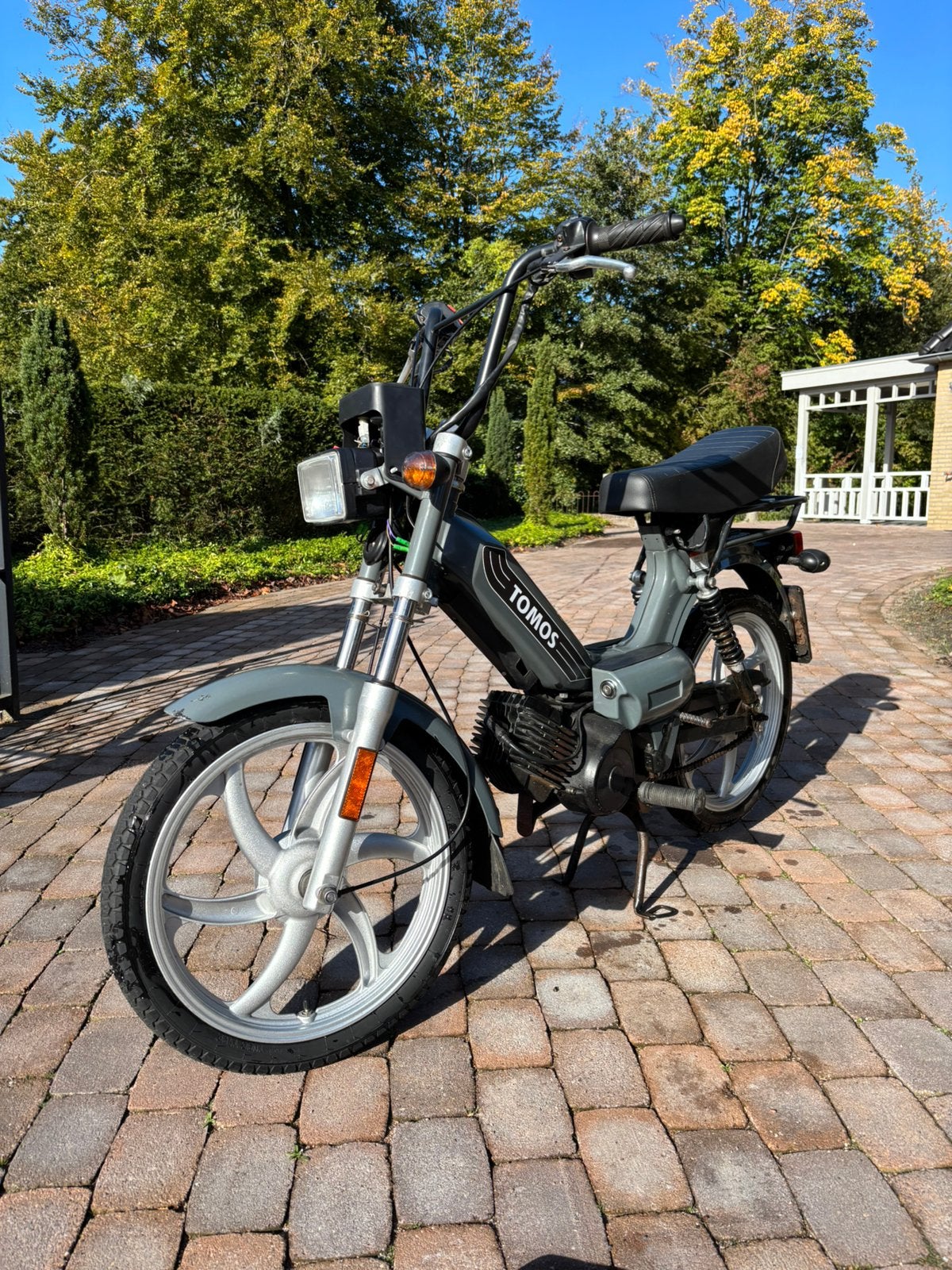 Tomos Quadro E-start (Geel kenteken, 50cc), Fietsen en Brommers, Ophalen, Zo goed als nieuw, Quadro