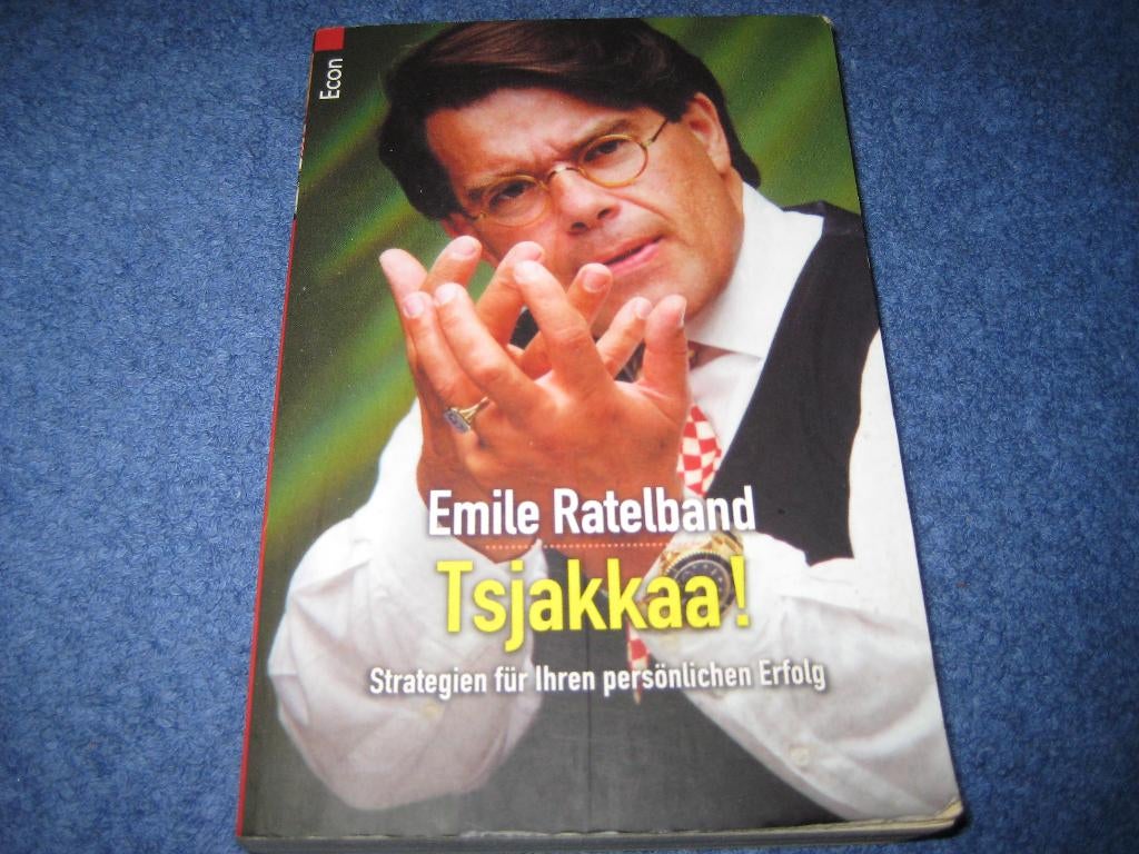 Emile Ratelband: Tsjaakaa!, Ophalen of Verzenden, Zo goed als nieuw