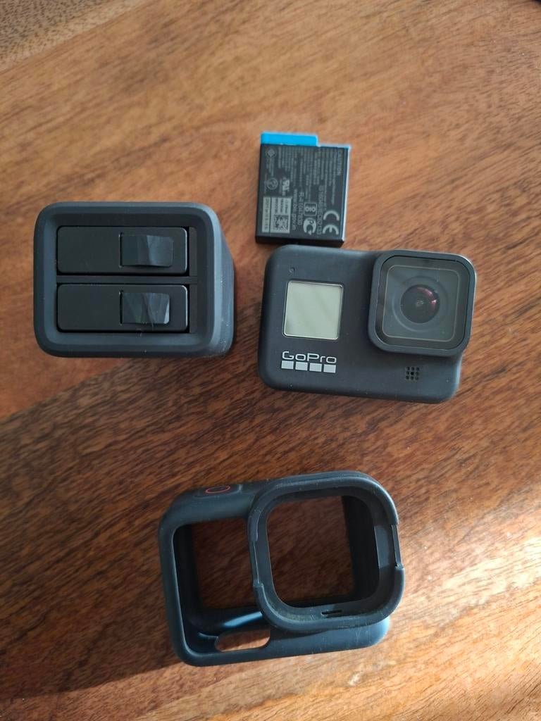 GoPro Hero 8 Black met accessoires, Audio, Tv en Foto, Actiecamera's, Ophalen, Zo goed als nieuw, GoPro