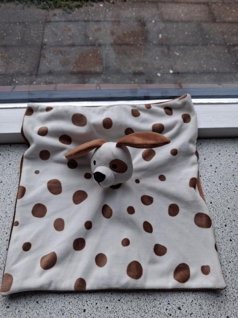 3 x Knuffeldoek hond of hondje van IKEA zacht velours, IKEA, Zo goed als nieuw, Middelgroot (20 tot 80 cm), Meerkleurig