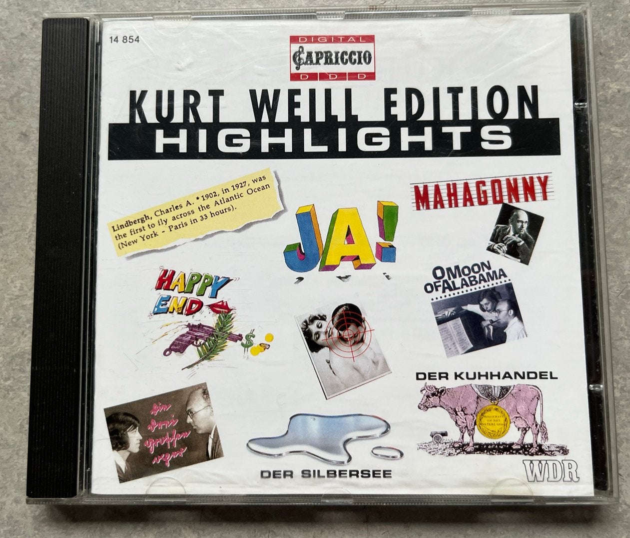 Kurt Weill Edition - Highlights CD (Klassiek), Gebruikt, Overige componisten, Opera of Operette, Modernisme tot heden