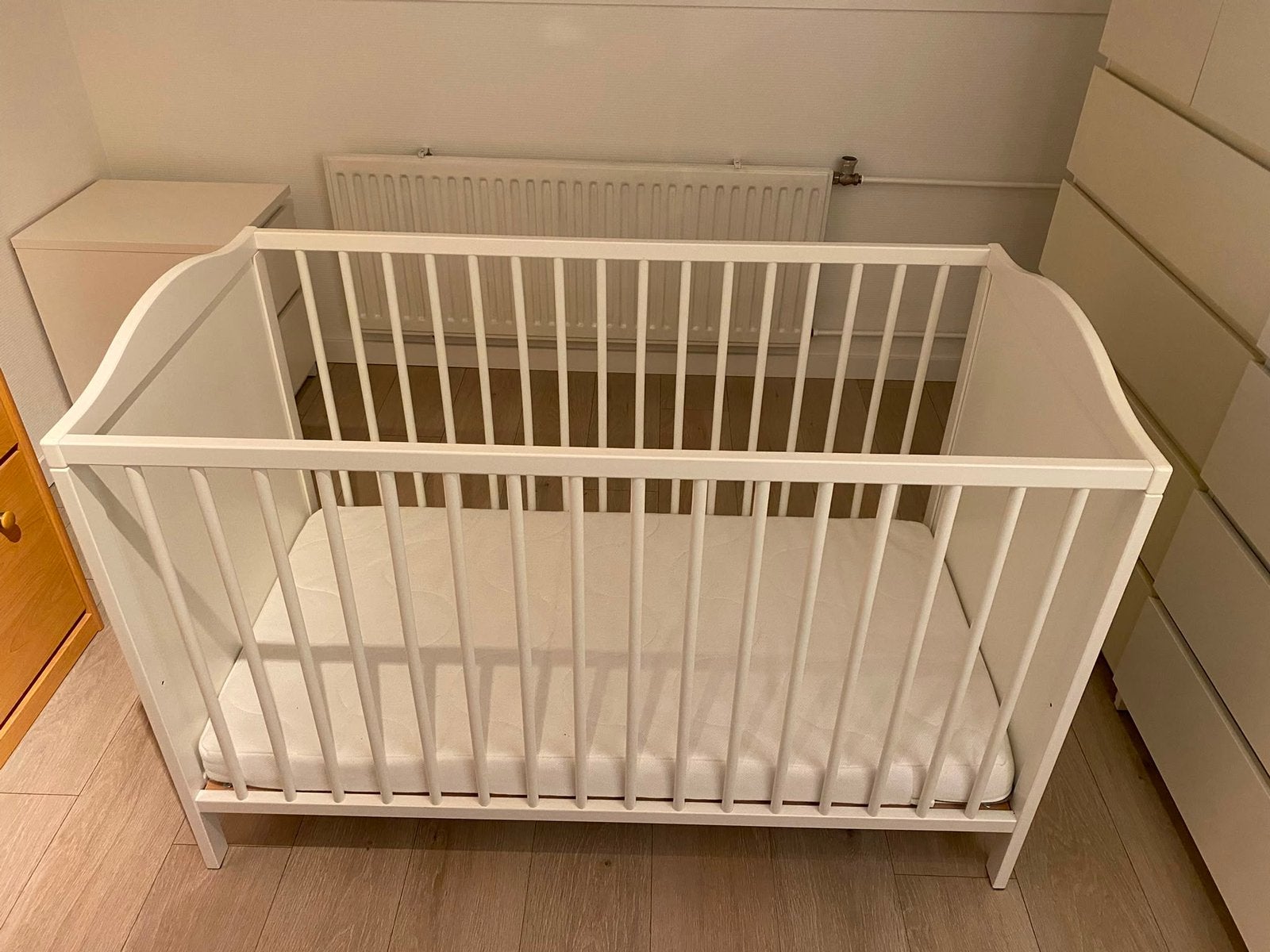 IKEA babybedje 60x120cm, Ophalen, Zo goed als nieuw, Ledikant