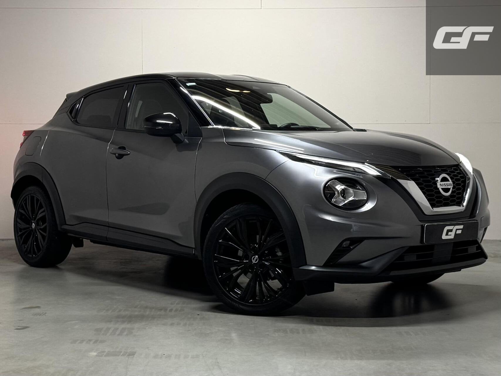 Nissan Juke 1.0 DIG-T Enigma Carplay Camera Stoelv. Trekh., Auto's, Nissan, Stof, Met garantie (alle), Bedrijf, 3 cilinders