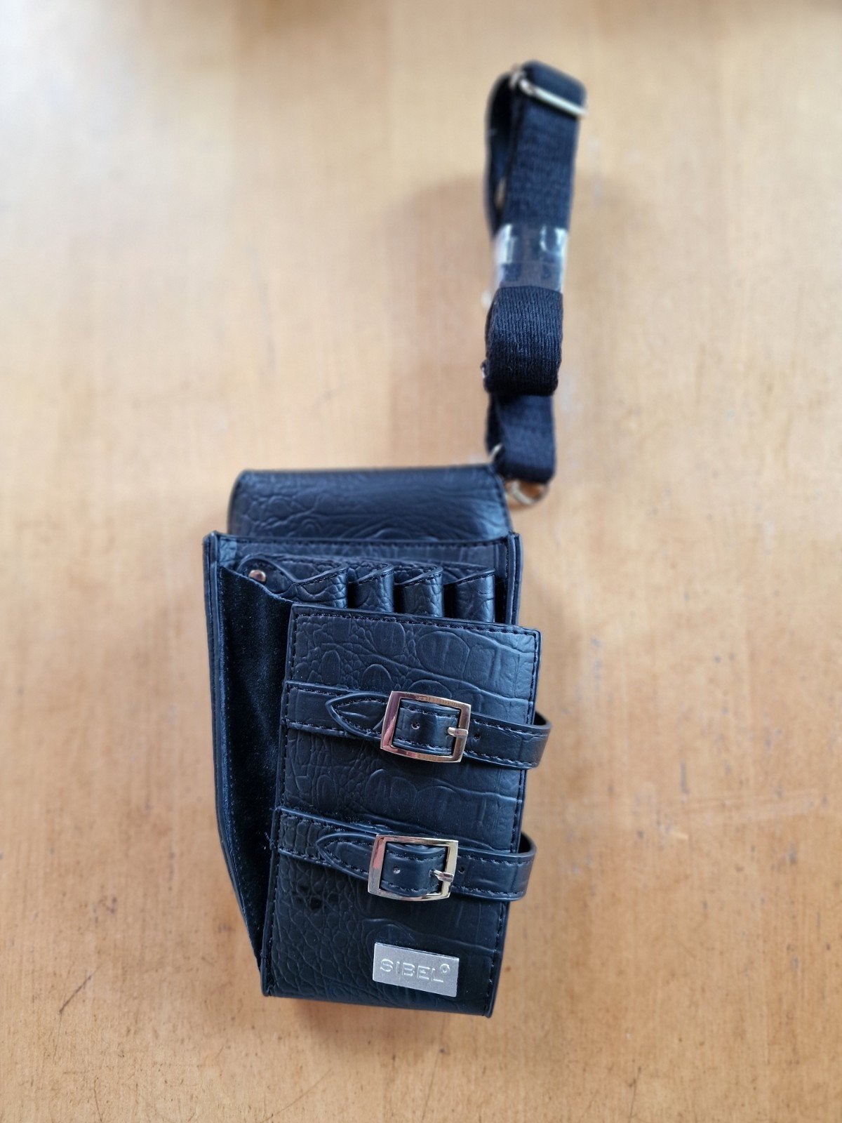 Sibel kappers holster / schaar etui zwart, Ophalen of Verzenden, Nieuw, Zwart, Softcase