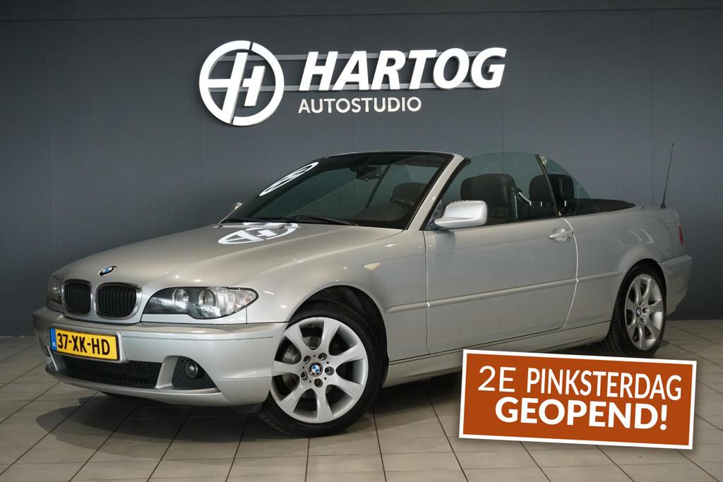 BMW 3-serie Cabrio 318Ci Executive + LEDER / STOELVERWARMING, Auto's, BMW, 13 km/l, Achterwielaandrijving, Cabriolet, 4 stoelen