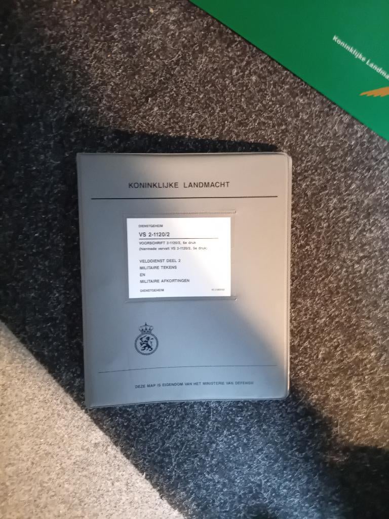 technische handboeken, Verzenden, Zo goed als nieuw, Landmacht, 1945 tot heden