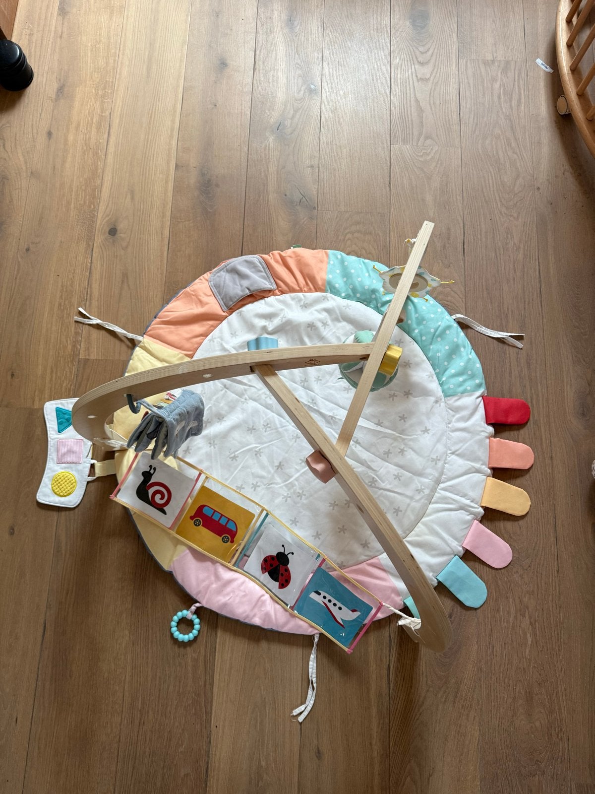 Oh My Baby Montessori Speelkleed - Babygym Hout, Ophalen, Zo goed als nieuw, Babygym
