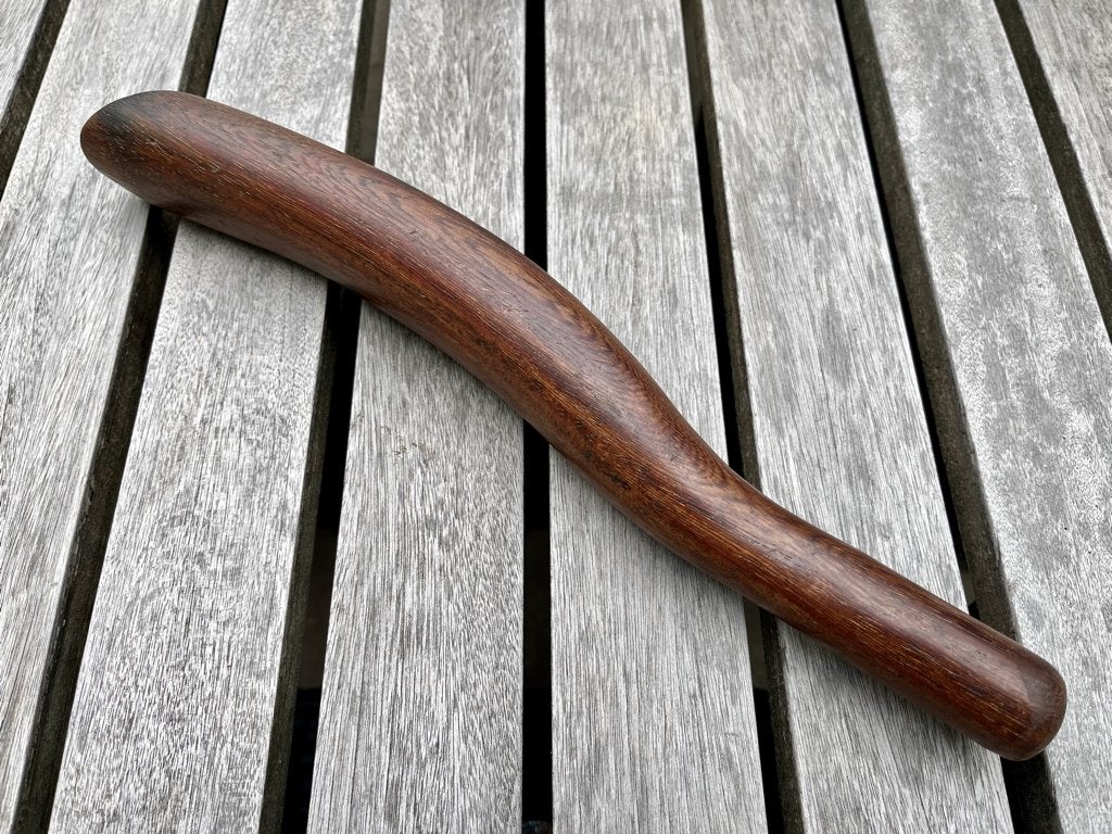 IJzersterke Houten Hamer van Massief Azobéhout, Antiek en Kunst, Ophalen
