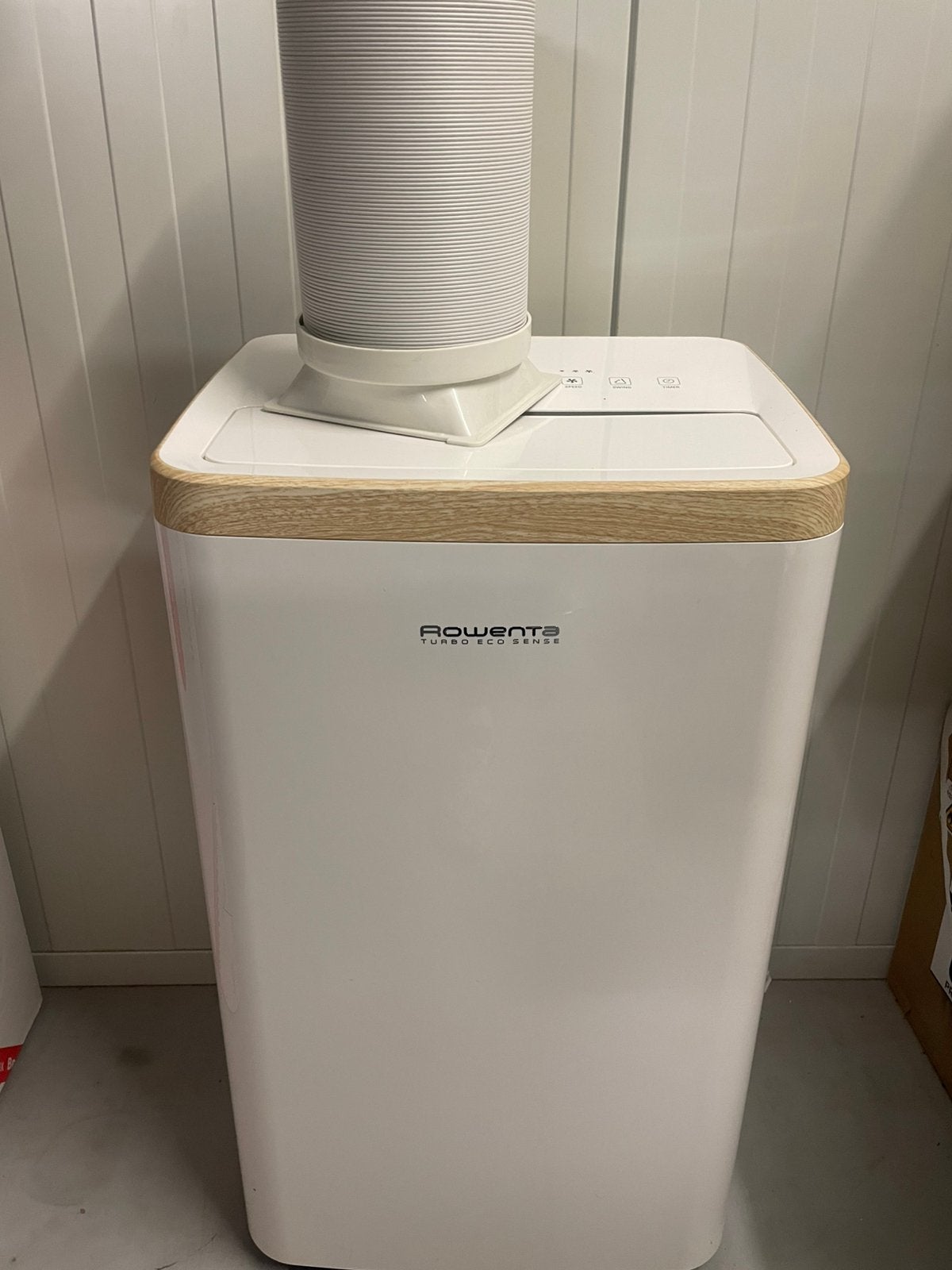 Rowenta Turbo Eco Sense AU5610 Mobiele Airco 11000BTU, Witgoed en Apparatuur, Airco's, Ophalen, Minder dan 60 m³, 3 snelheden of meer