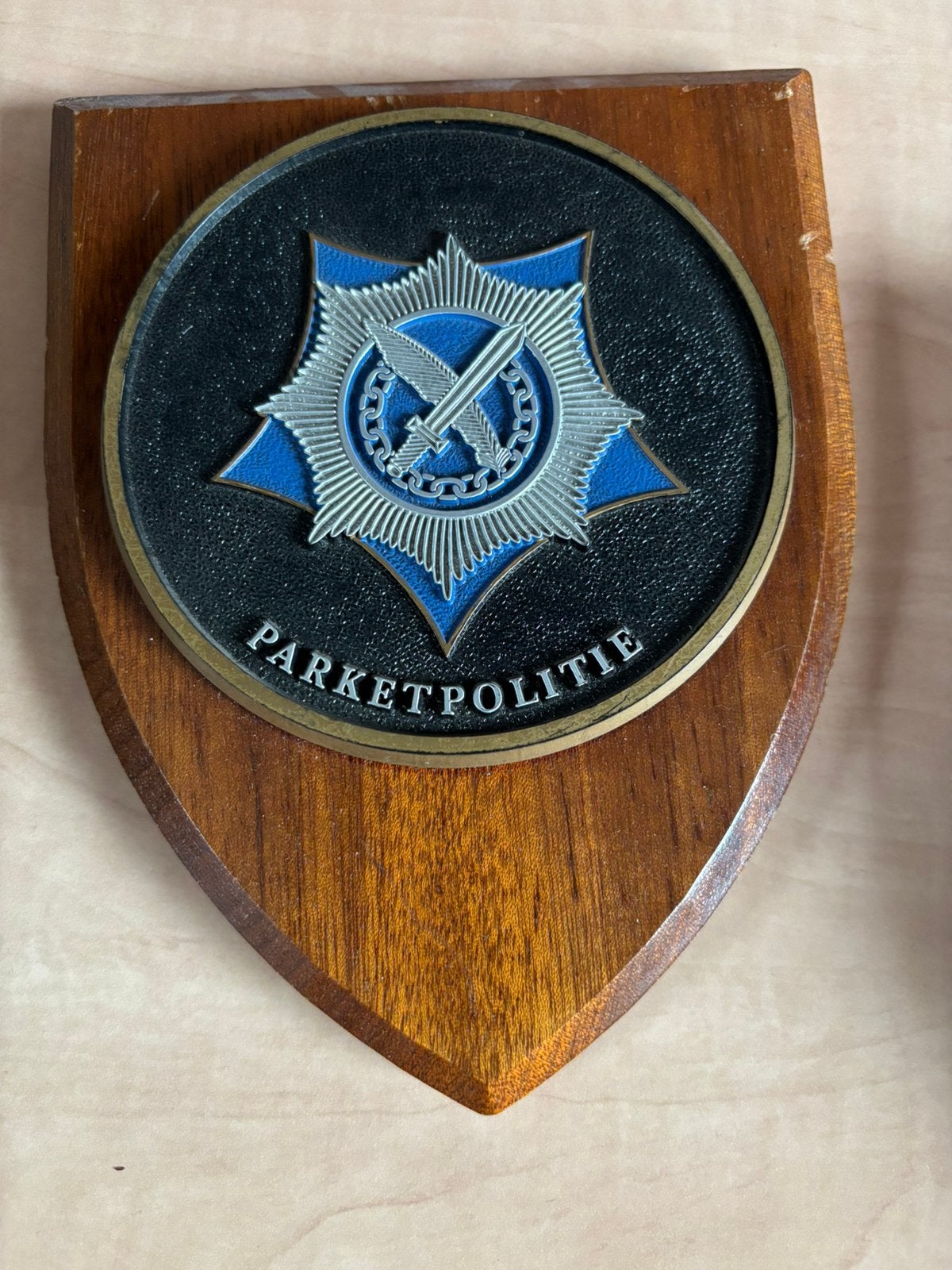 Schildje parketpolitie, Verzenden, Overige soorten, Nederland, Embleem of Badge