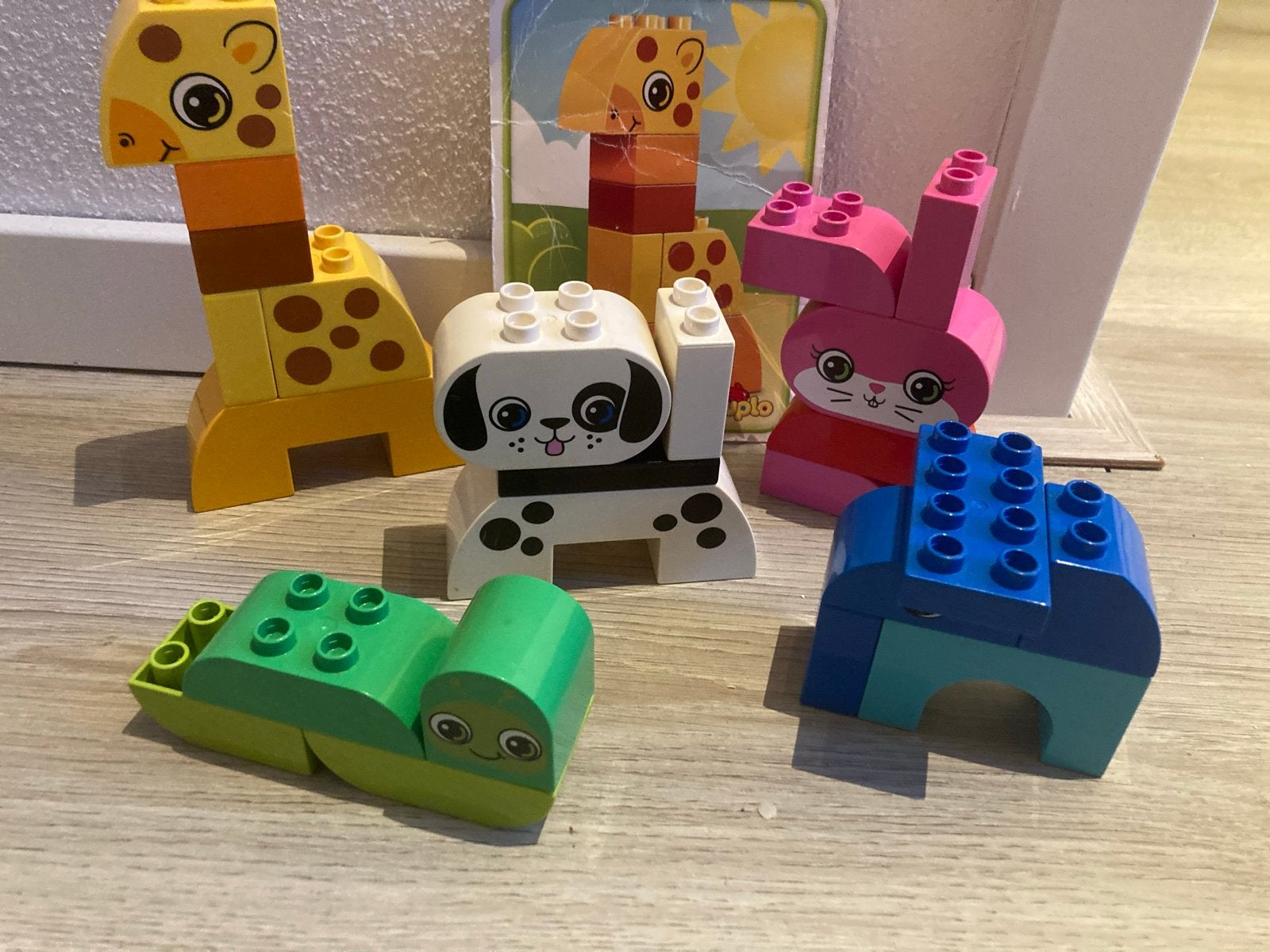 Duplo set met dierenfiguren, Ophalen, Gebruikt, Overige merken