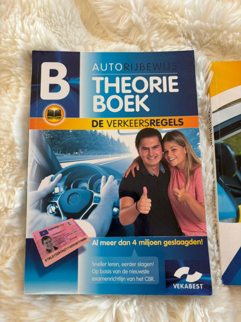 Auto Theorie en Praktijkboek Rijbewijs B + Verkeersregels, Boeken, Ophalen of Verzenden, Zo goed als nieuw, Algemeen