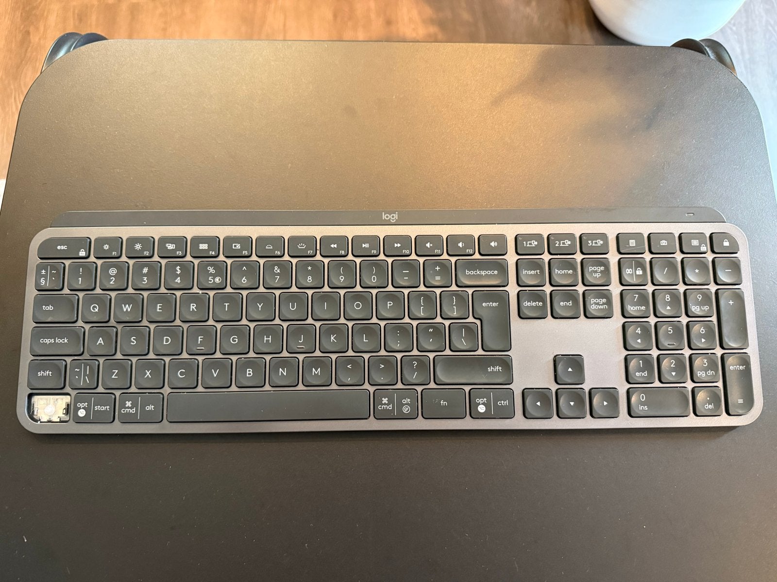 Logitech MX Keys draadloos toetsenbord Qwerty, Computers en Software, Toetsenborden, Gebruikt, Multi-device, Ophalen of Verzenden