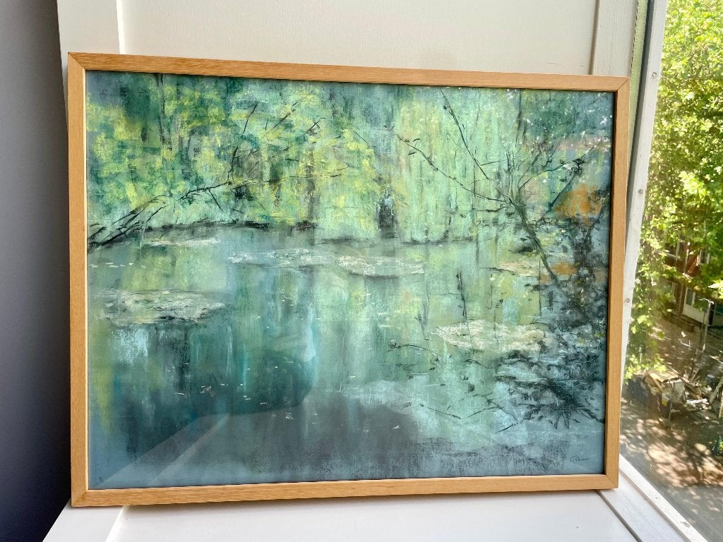 Schilderij, Ophalen, Gebruikt, 50 tot 75 cm, Schilderij