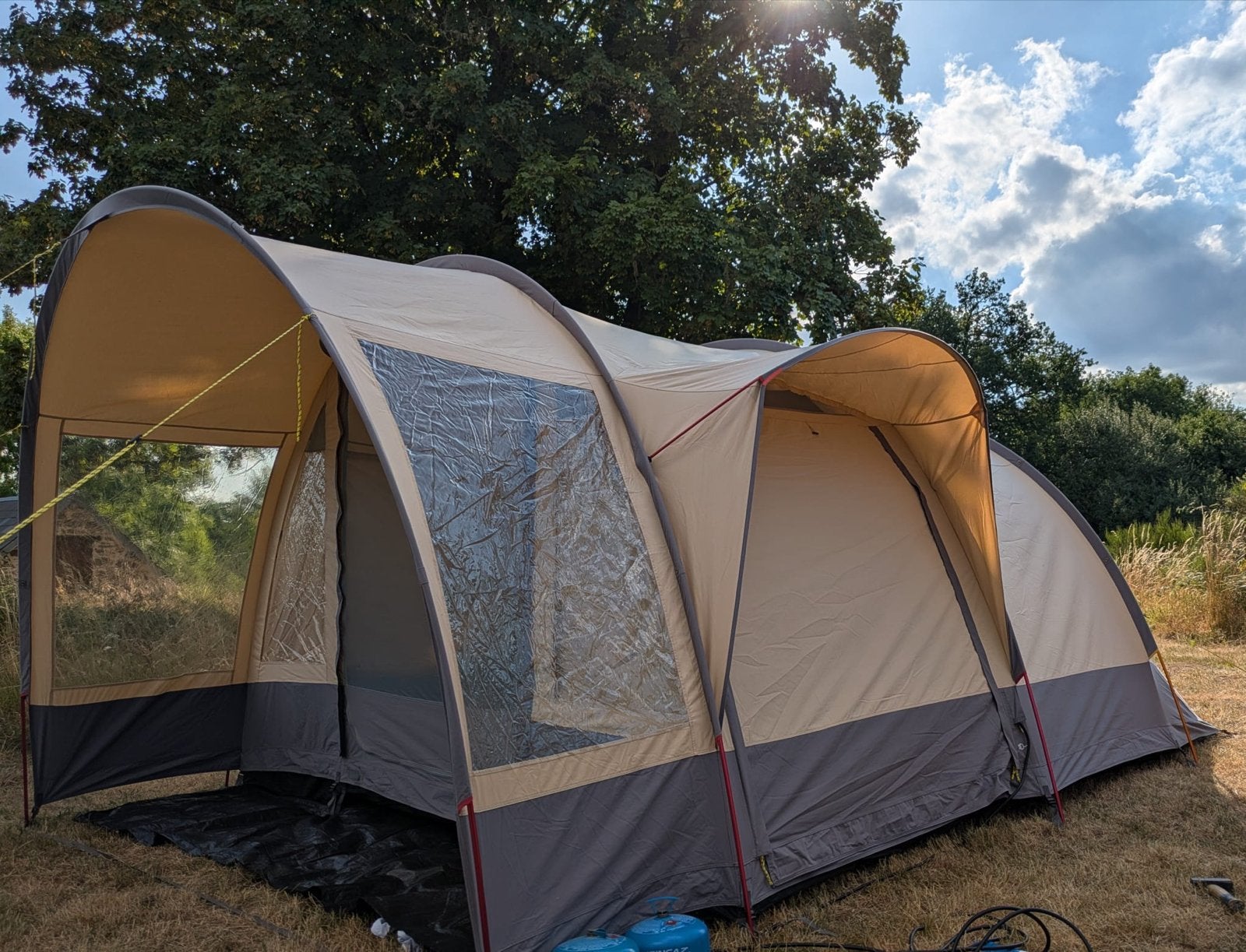 Eurotrail Alabama alu BTC tunneltent, Ophalen, Gebruikt, Tot en met 4