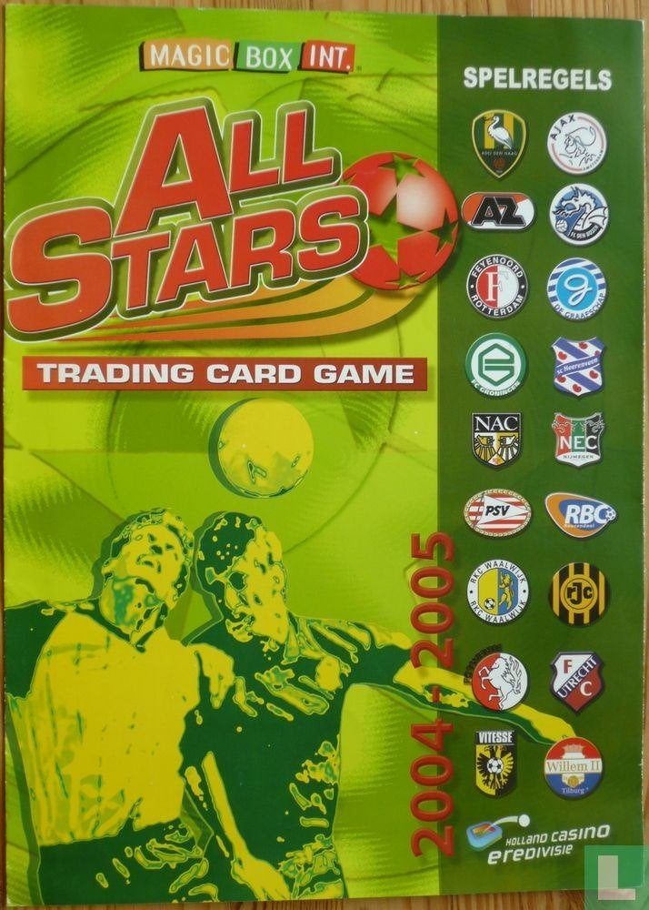 All stars eredivisie 2004-2005, Ophalen of Verzenden, Zo goed als nieuw, Overige binnenlandse clubs, Poster, Plaatje of Sticker