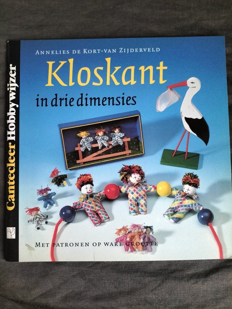 Cantecleer Hobbywijzer - Kloskant in drie dimensies, Ophalen of Verzenden, Zo goed als nieuw, Boek of Tijdschrift